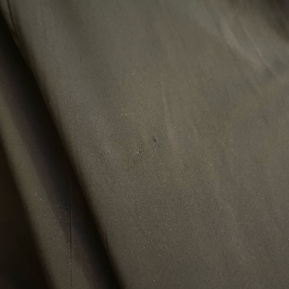 NWT Marchesa Notte Sweetheart Neckline Embroidery Satin Navy Gown - Picture 17 of 17